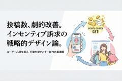 レビュー投稿インセンティブを伝えるアパレルバナー