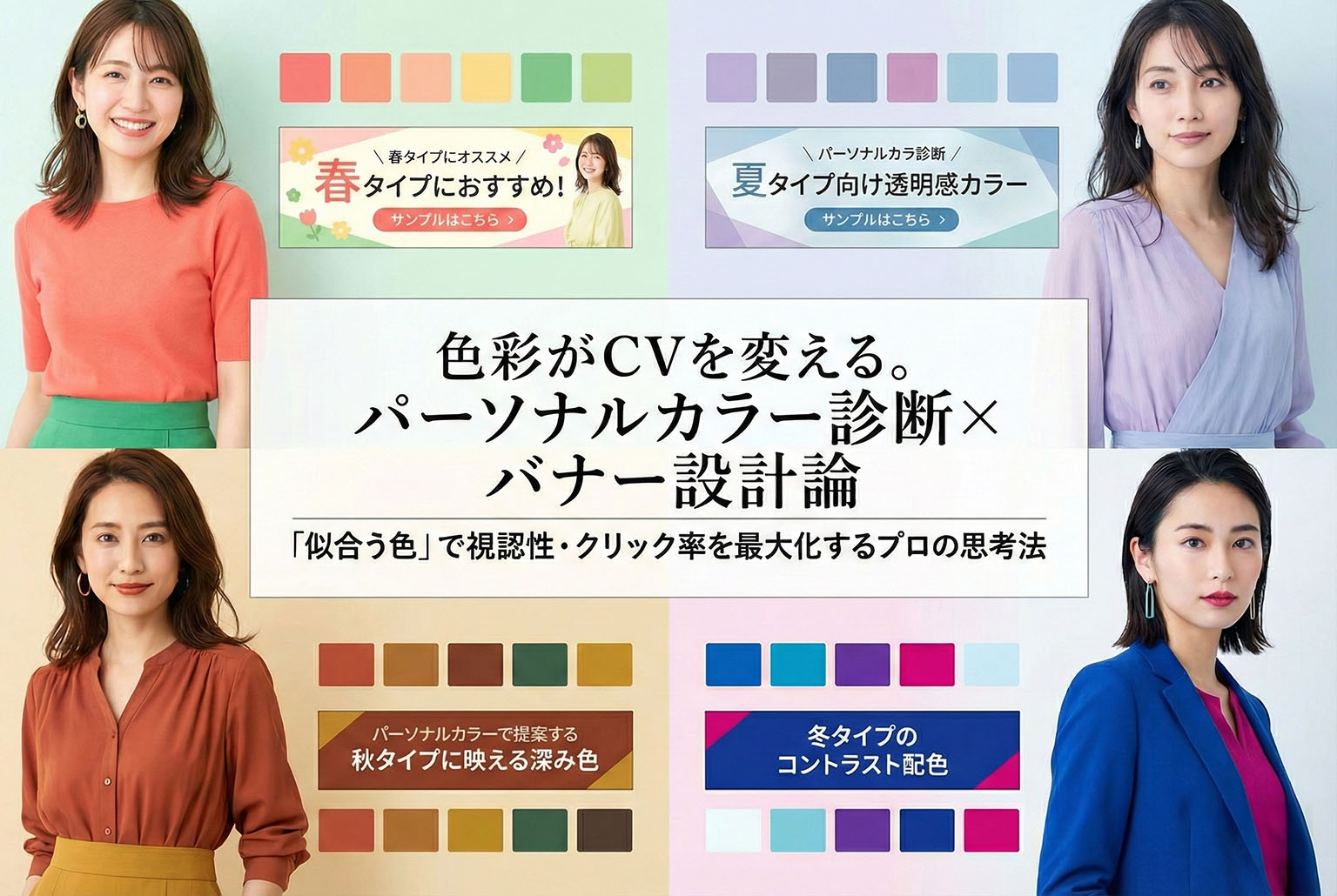 カラー診断結果に紐づく提案バナーの設計