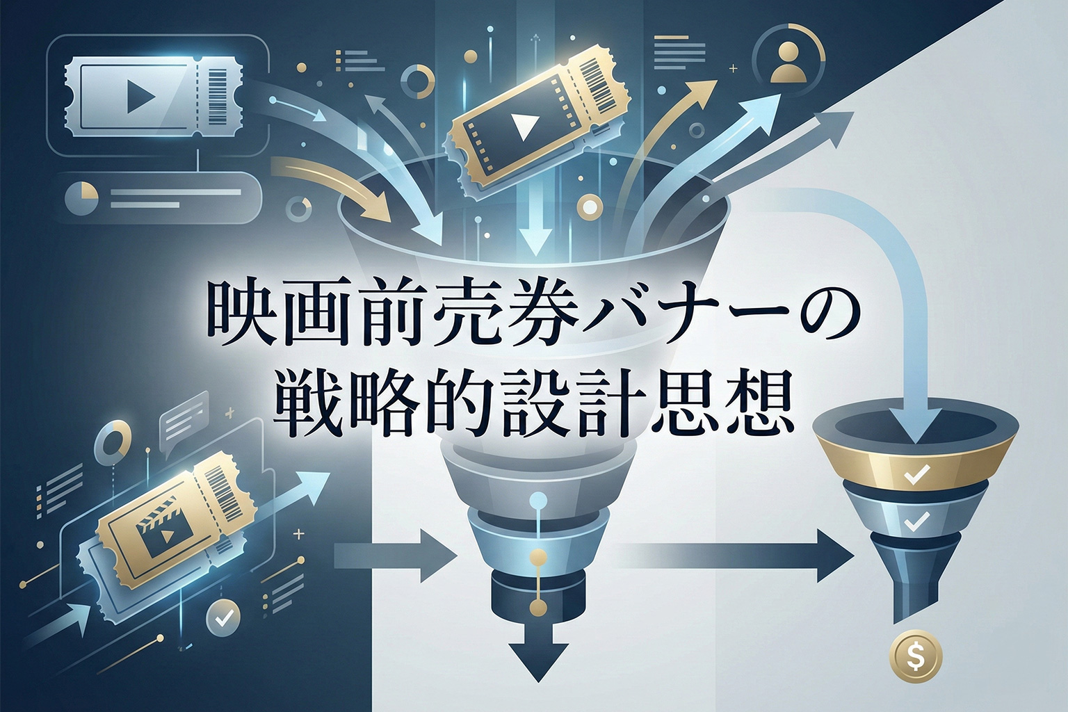 映画前売券のオンライン購入を促すチケットバナー