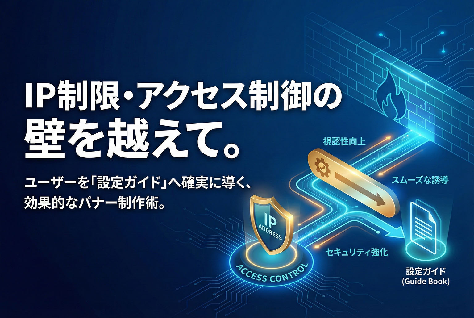 IP制限・アクセス制御の設定ガイド誘導バナー