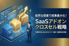 アドオン機能のクロスセルを促す提案バナー