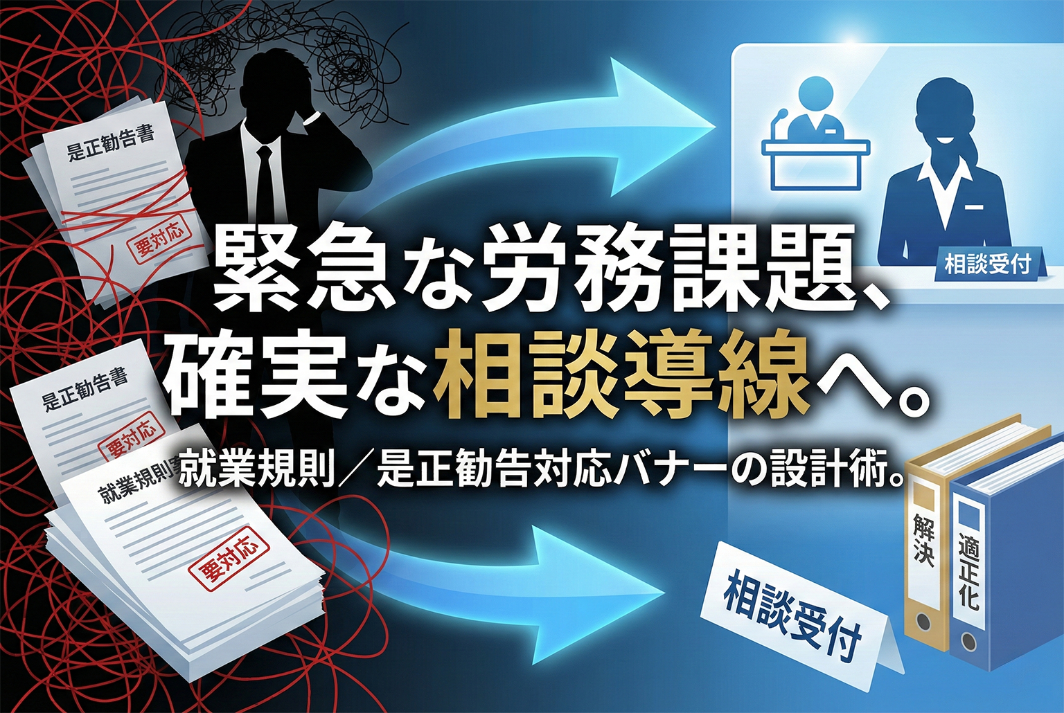 労務相談（就業規則/是正勧告）の受付バナー