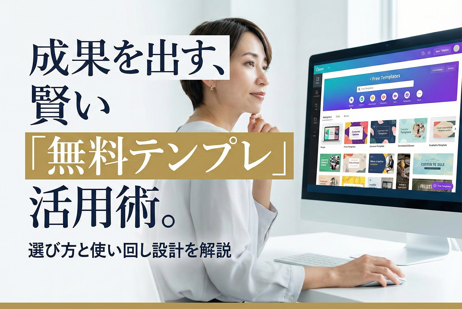 無料テンプレで時短：バナー制作テンプレの選び方と使い回し設計