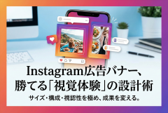 Instagram広告の画像クリエイティブ：比率・視認性・運用で効く作り方