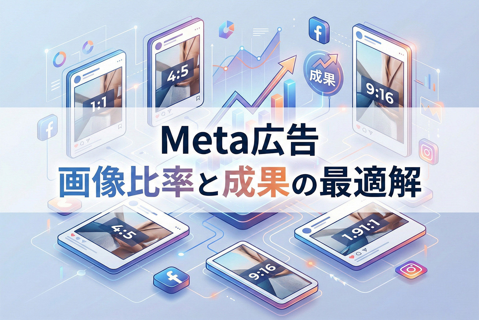 Meta広告（Facebook/Instagram）の画像サイズ一覧：比率別の最適クリエイティブ